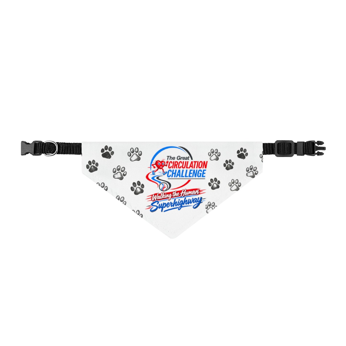 The Great Circulation Challenge Pet Bandana