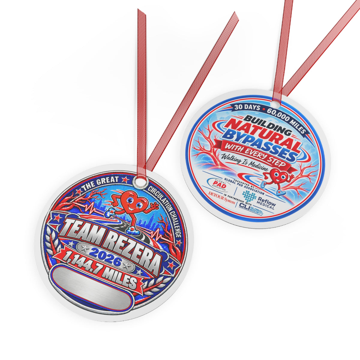 Team Rezera- The Great Circulation Challenge Participation Award Medal