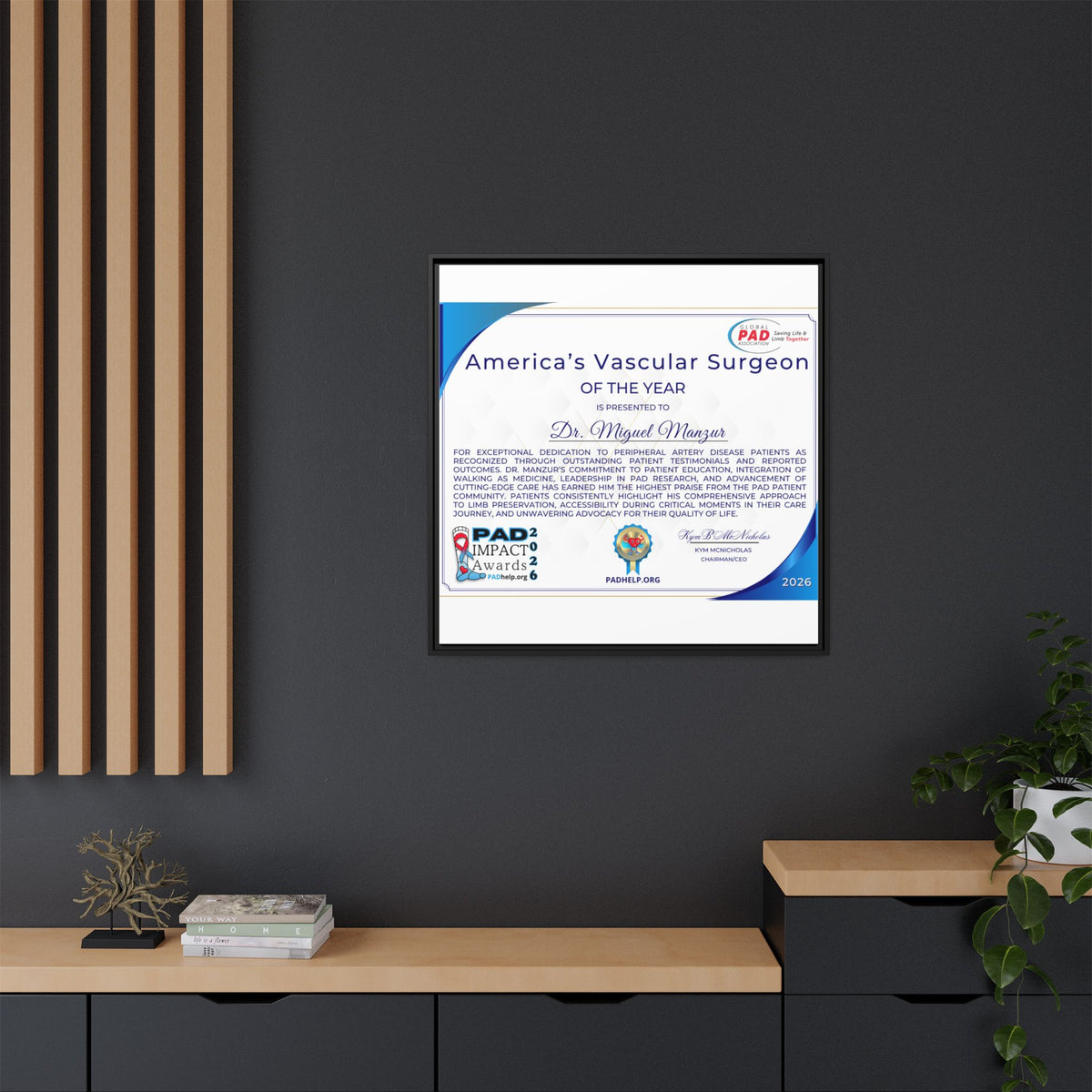Dr Manzur Award