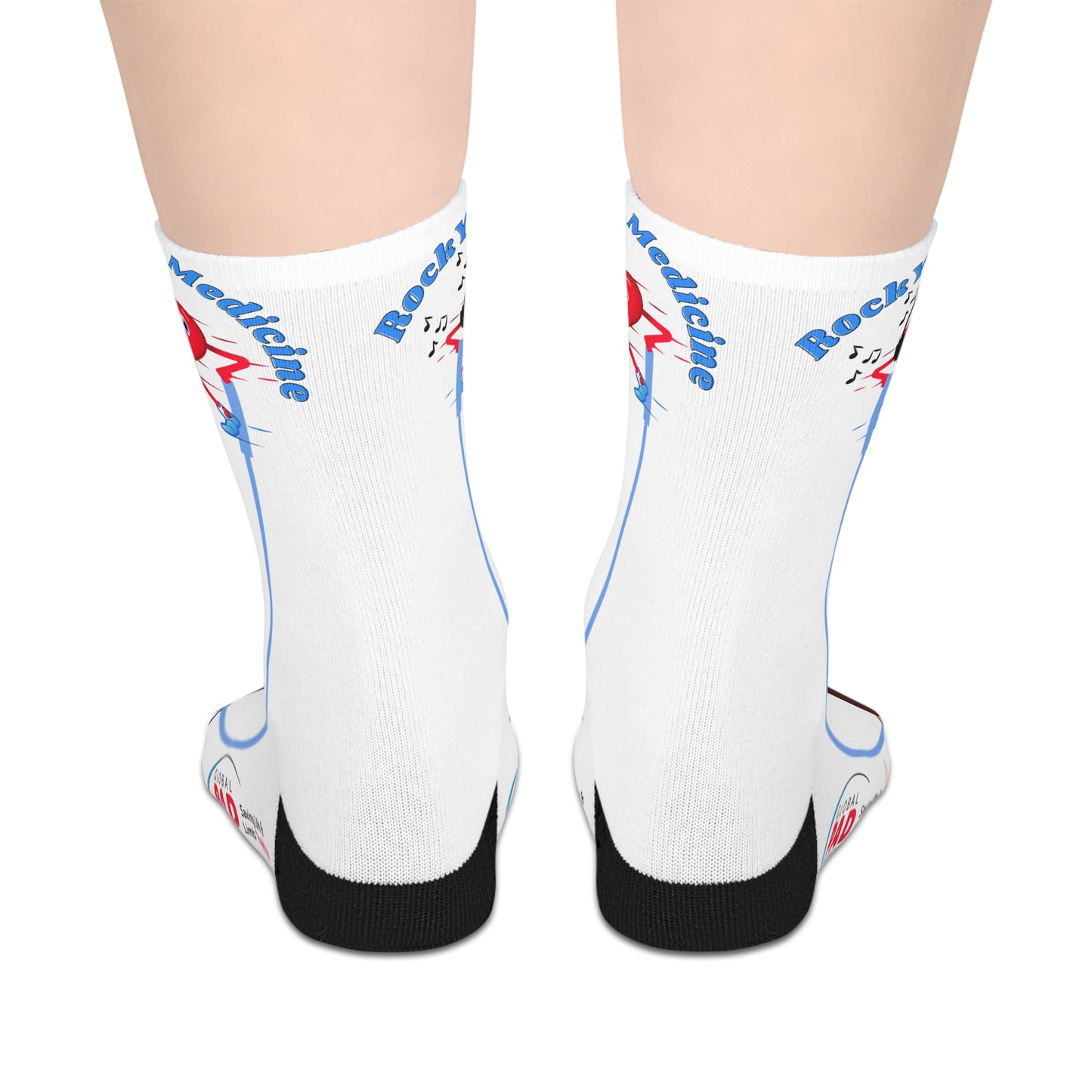 Europe - Australia - New Zealand Rock Your Walk Mid-length Socks