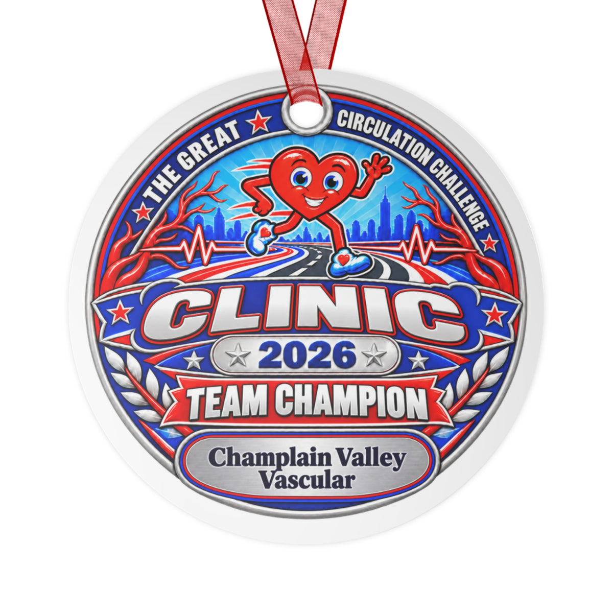 Clinic - Champion - The Great Circulation Challenge Participation Award Medal