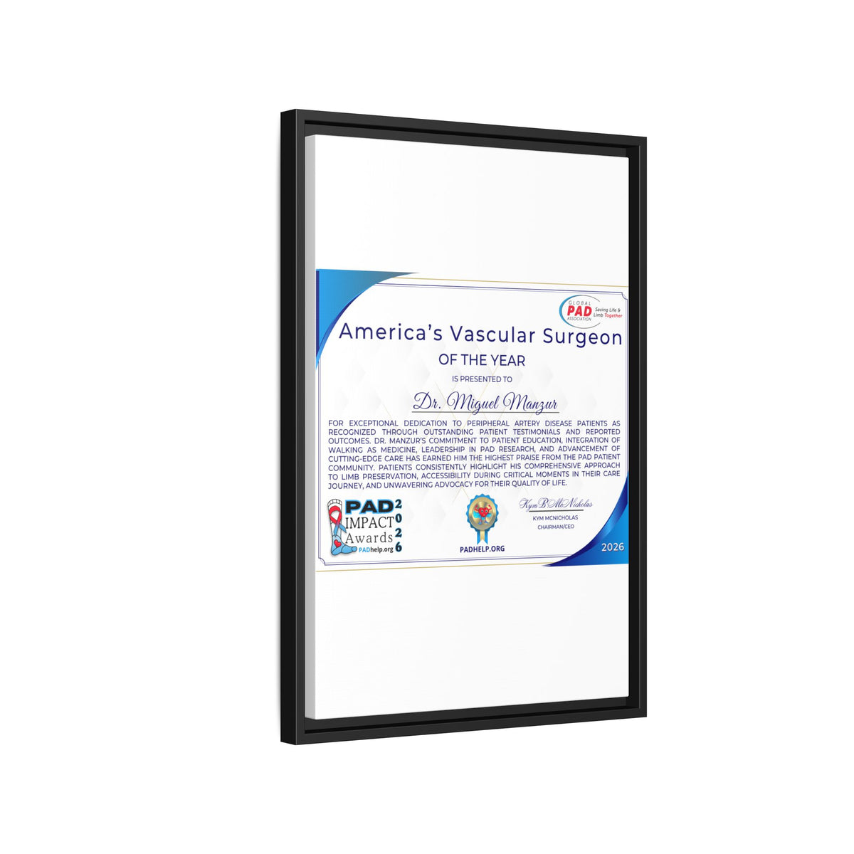Dr Manzur Award