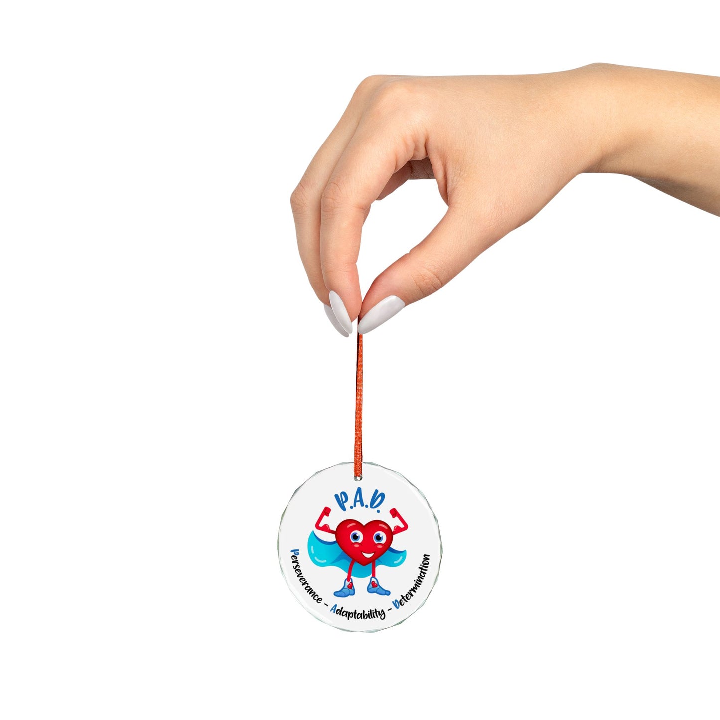 PAD Crystal Glass Ornament