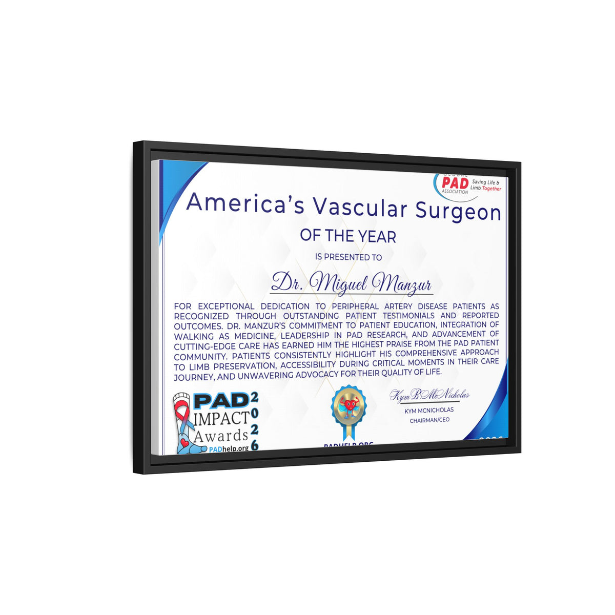 Dr Manzur Award