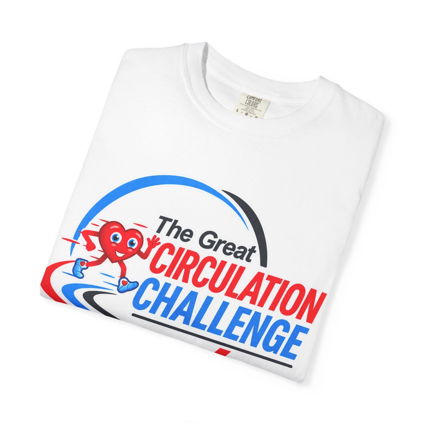 The Great Circulation Challenge Unisex Garment-Dyed T-shirt
