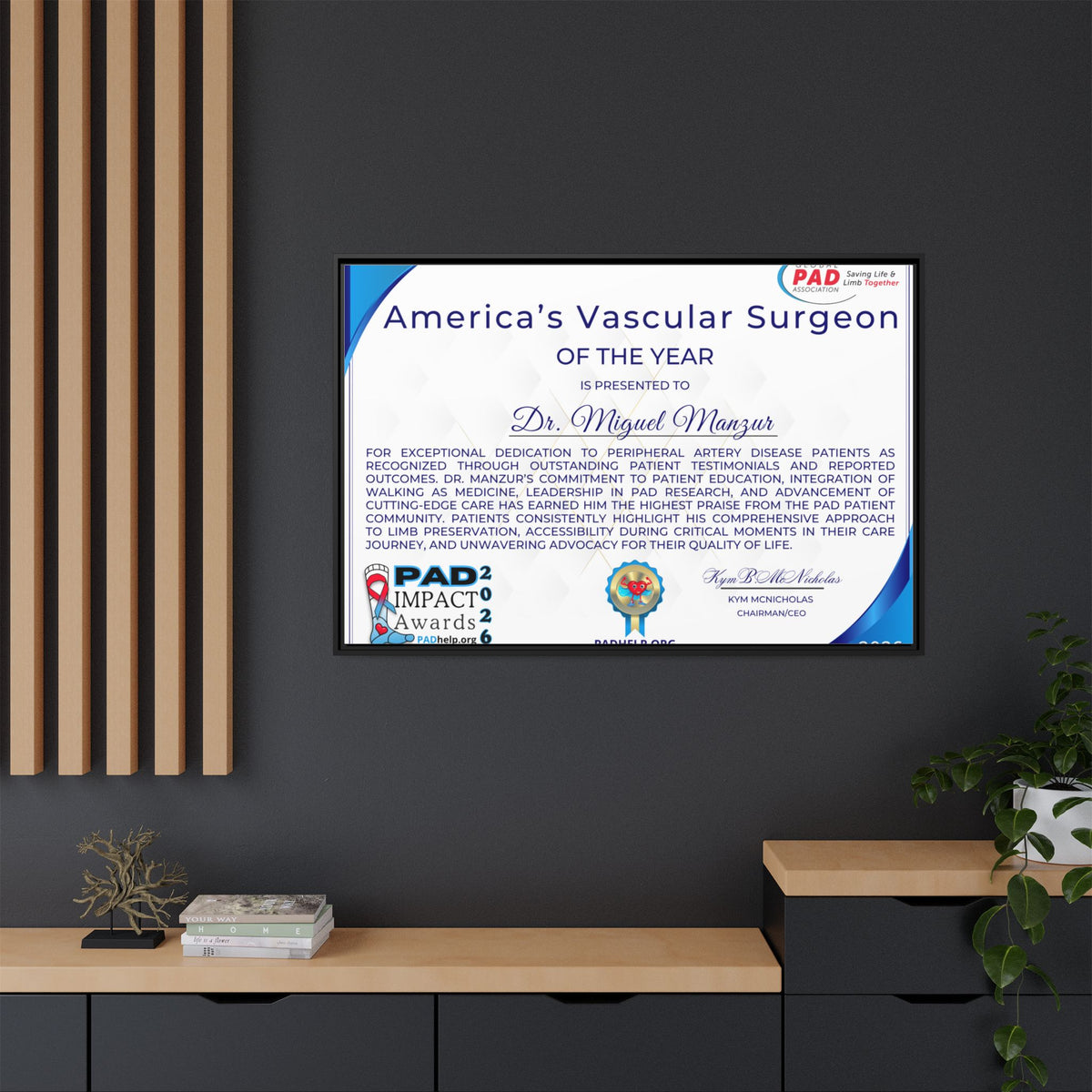 Dr Manzur Award