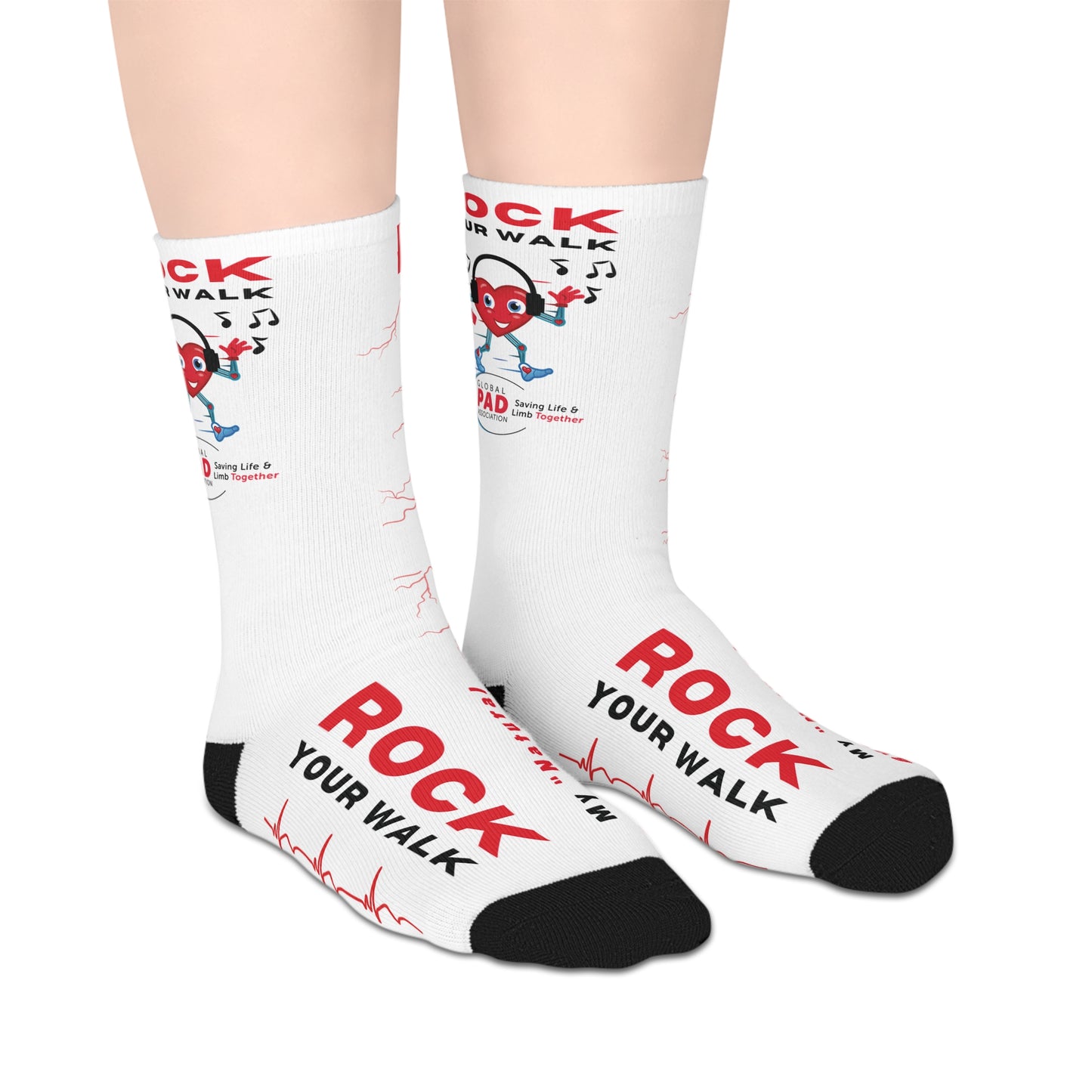 Rock Your Walk - Build Collaterals Mid-length Socks