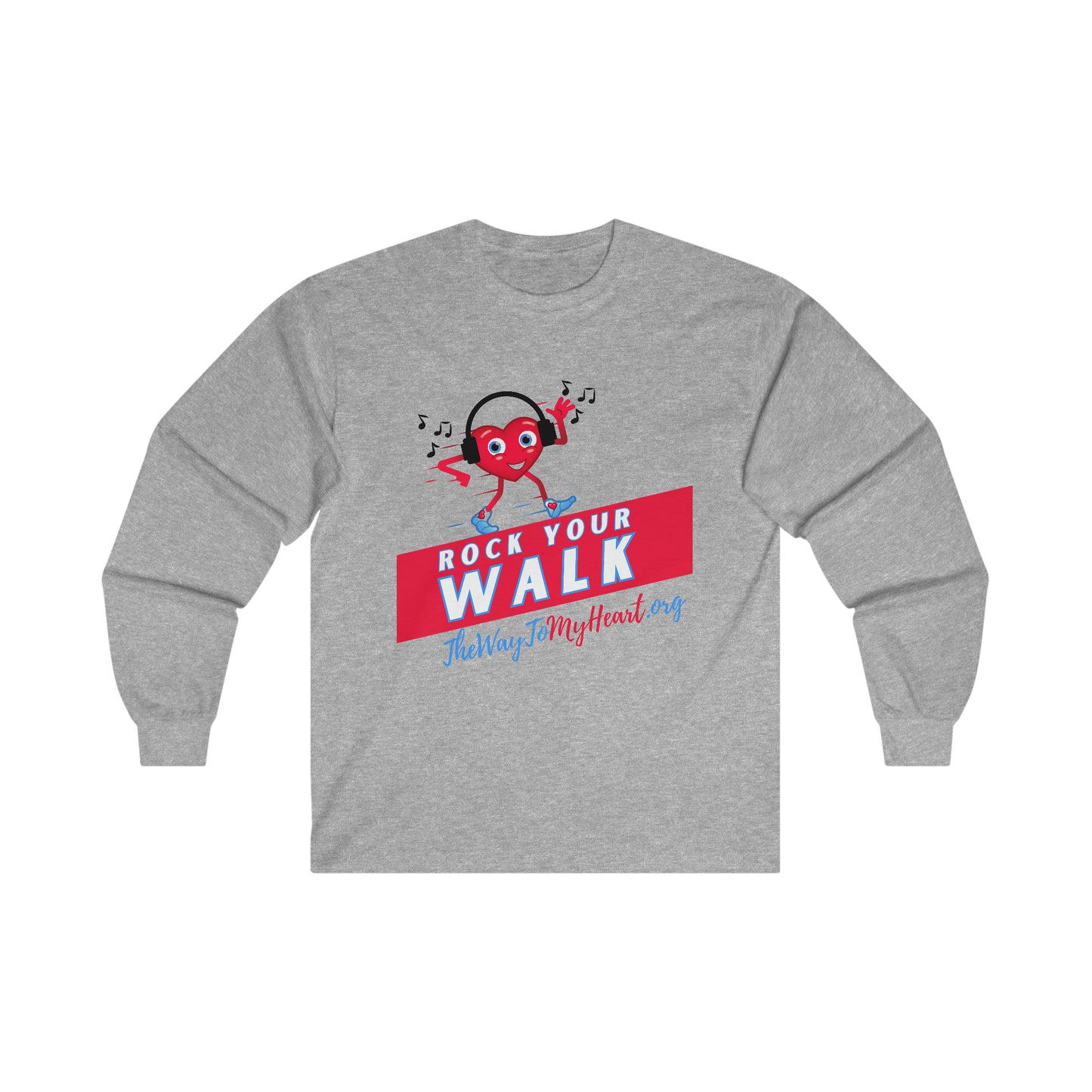 Rock Your Walk Ultra Cotton Long Sleeve Tee