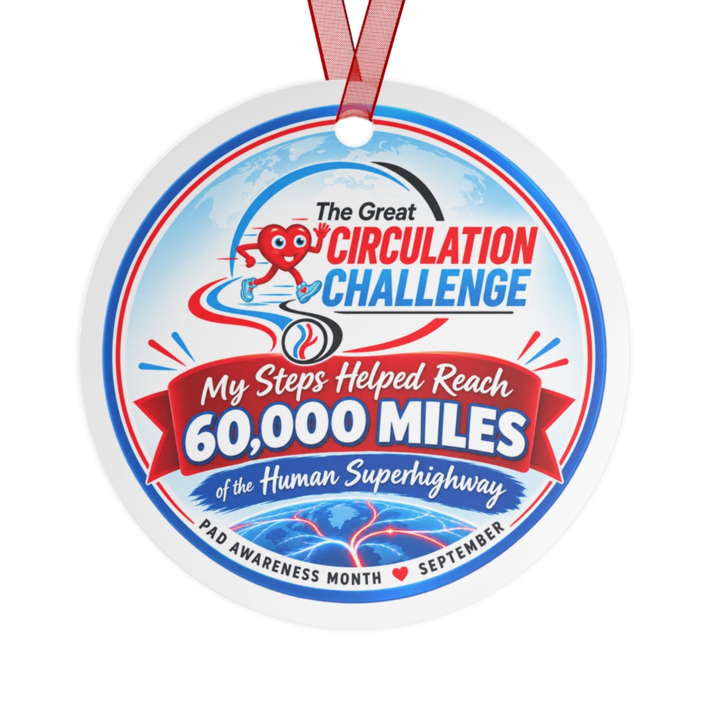 Milestone Hero - Aortic Arh - Medical Metal Ornaments