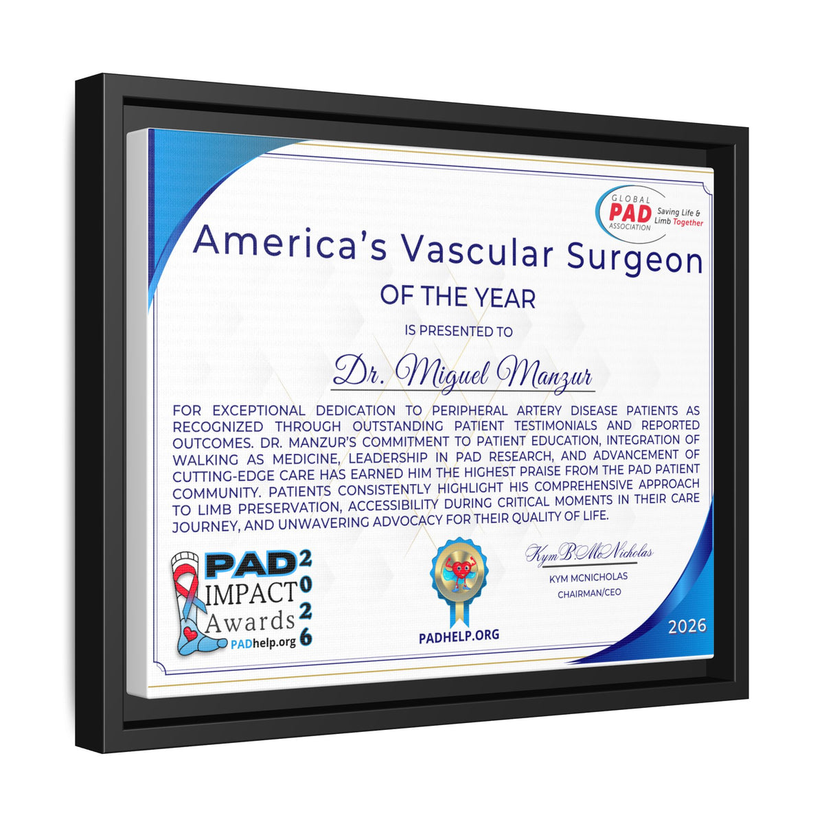 Dr Manzur Award