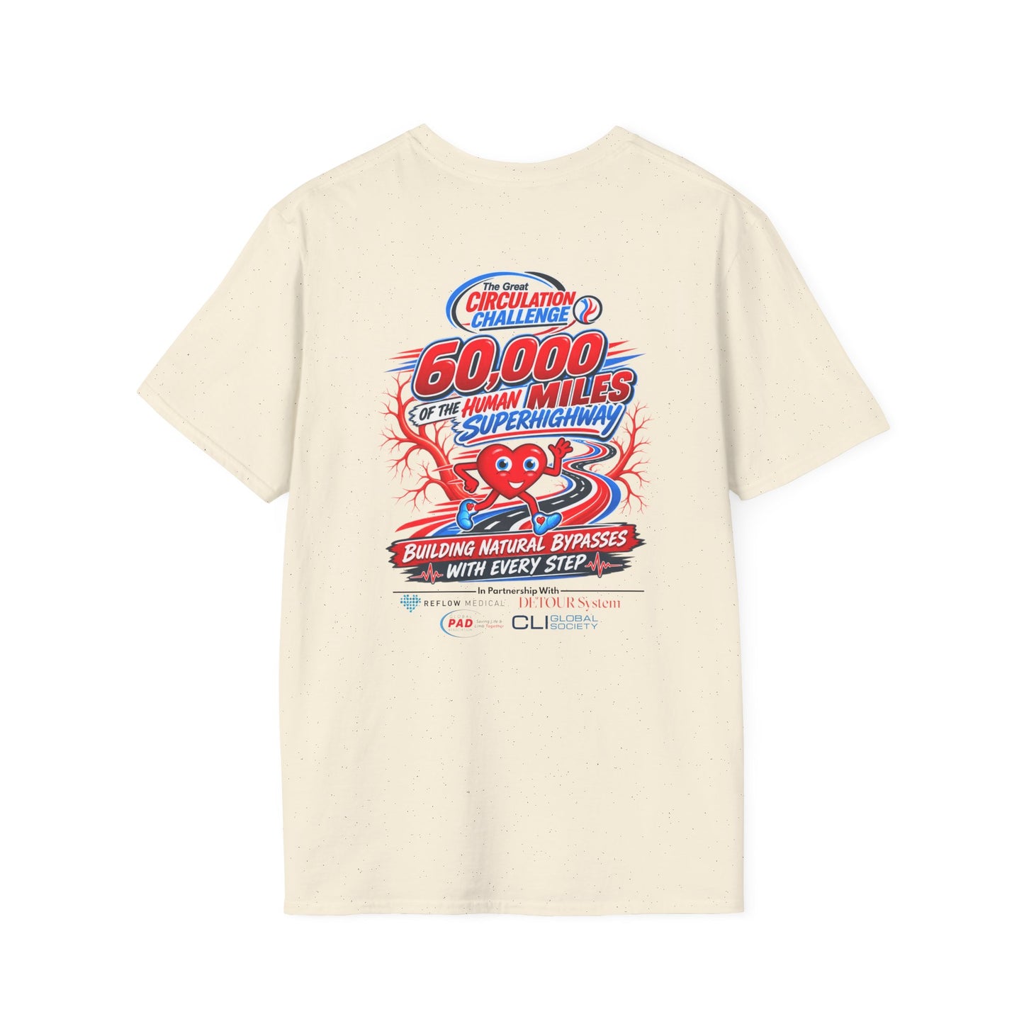 The Great Circulation Challenge Unisex Softstyle T-Shirt