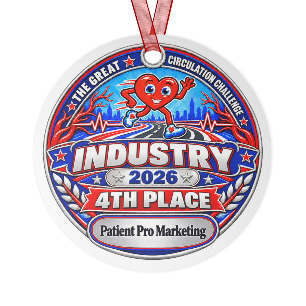 Patient Pro Marketing - 4th place industry - The Great Circulation Challenge Participation Award Medal