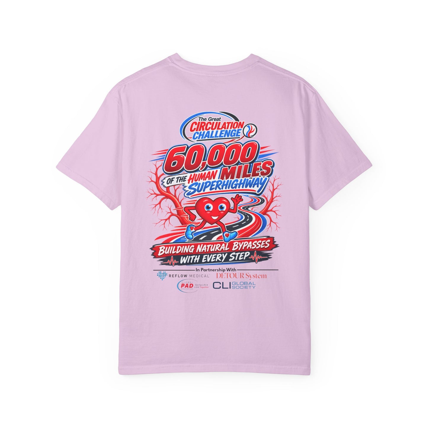The Great Circulation Challenge Unisex Garment-Dyed T-shirt