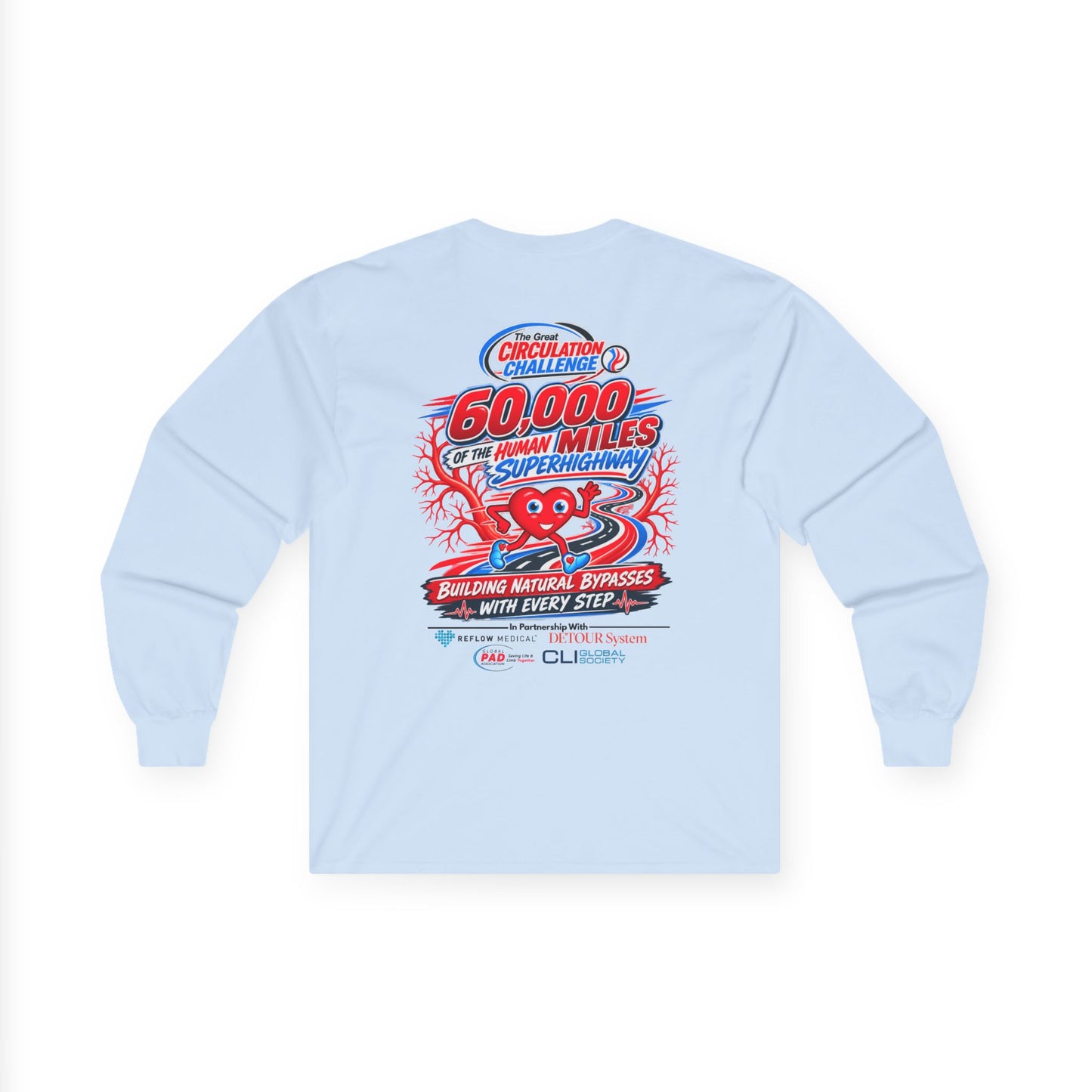 The Great Circulation Challenge Unisex Ultra Cotton Long Sleeve Tee