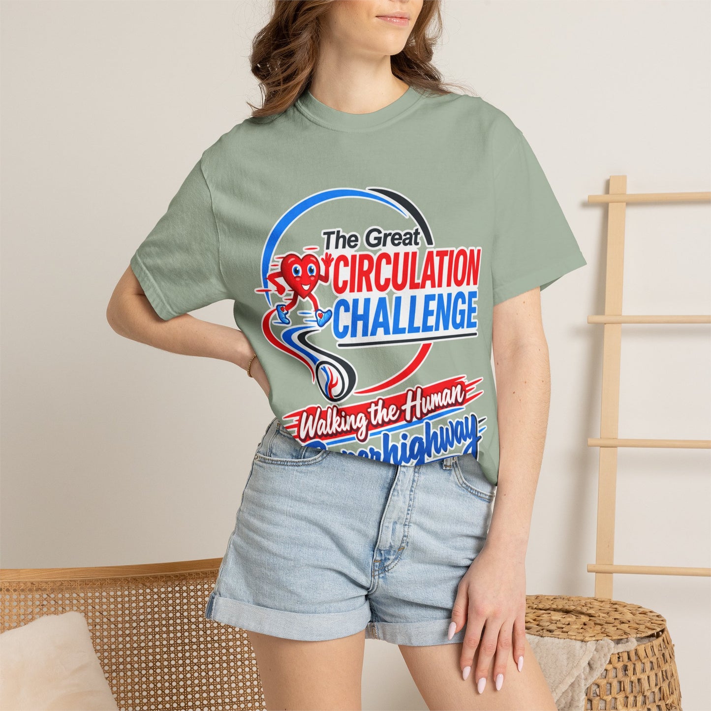 The Great Circulation Challenge Unisex Garment-Dyed T-shirt