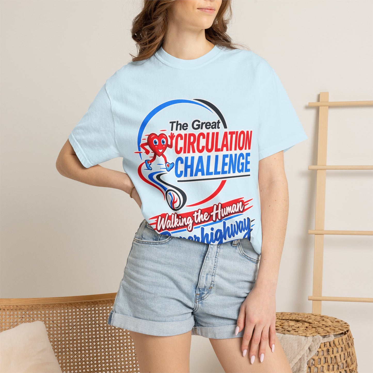 The Great Circulation Challenge Unisex Garment-Dyed T-shirt