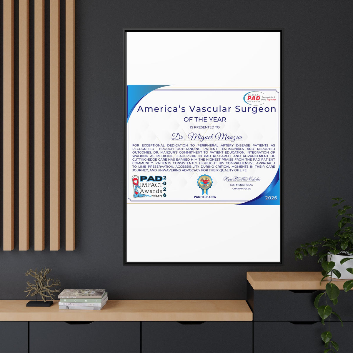 Dr Manzur Award
