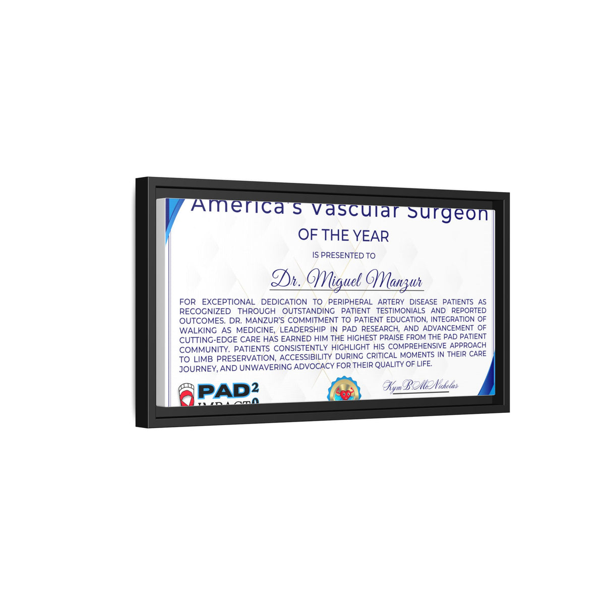 Dr Manzur Award