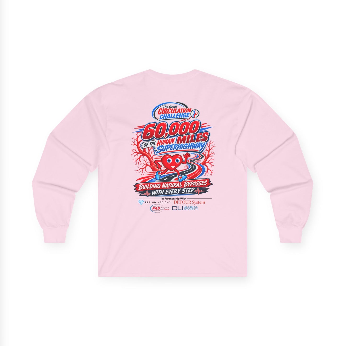 The Great Circulation Challenge Unisex Ultra Cotton Long Sleeve Tee