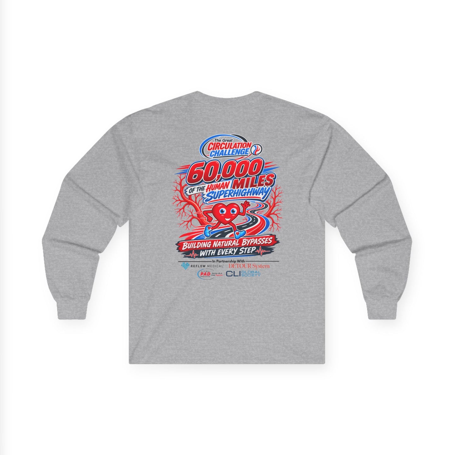The Great Circulation Challenge Unisex Ultra Cotton Long Sleeve Tee