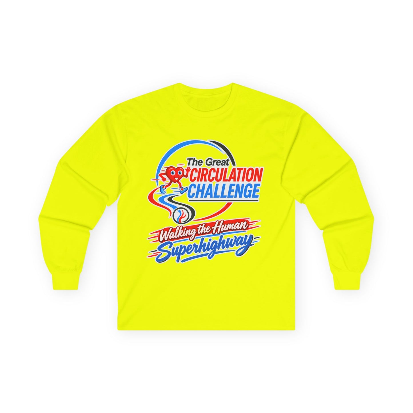 The Great Circulation Challenge Unisex Ultra Cotton Long Sleeve Tee