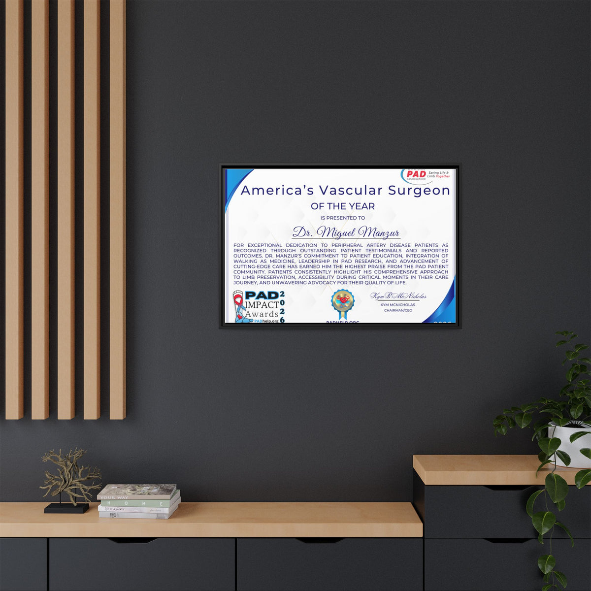 Dr Manzur Award