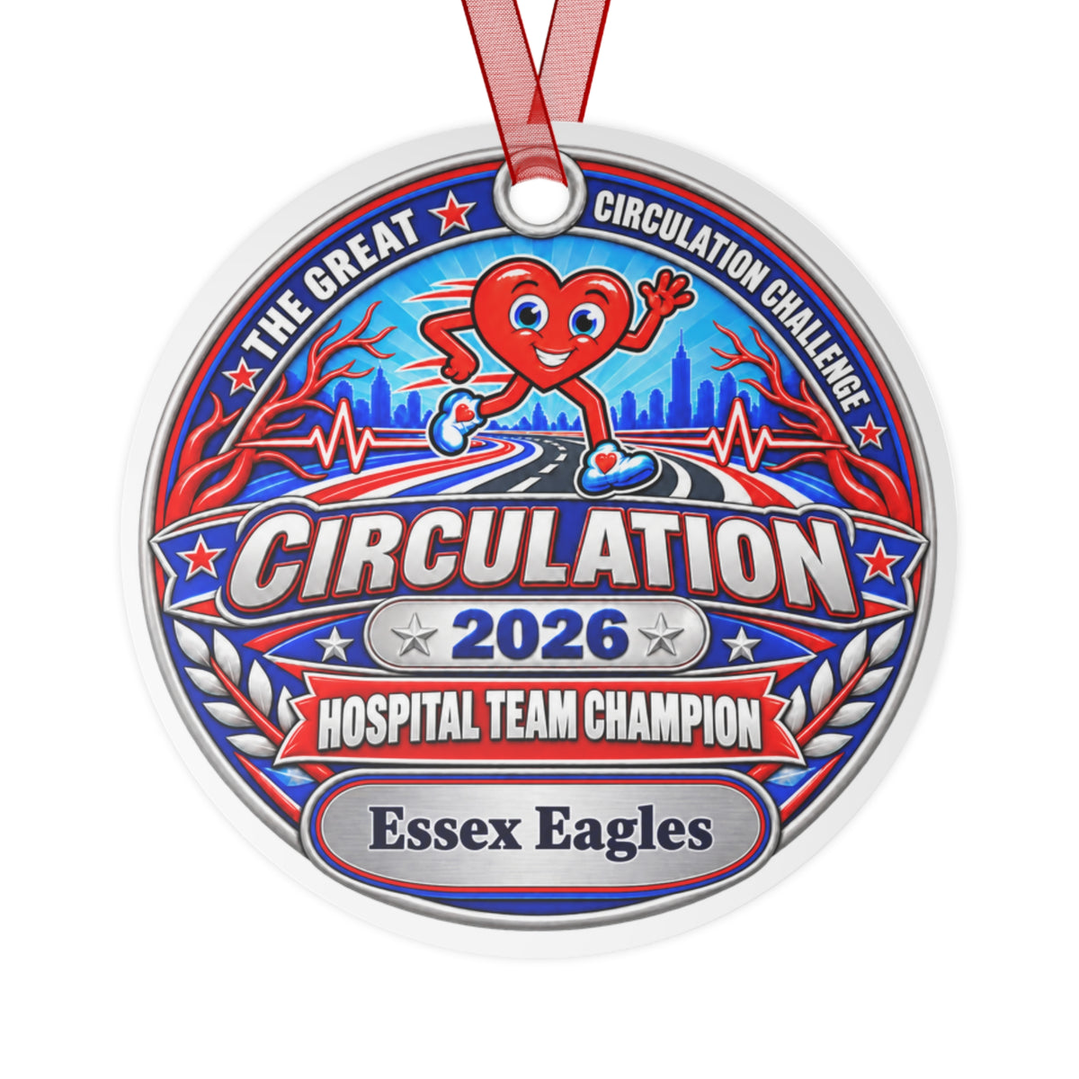 Hospitals - Champion - The Great Circulation Challenge Participation Award Medal