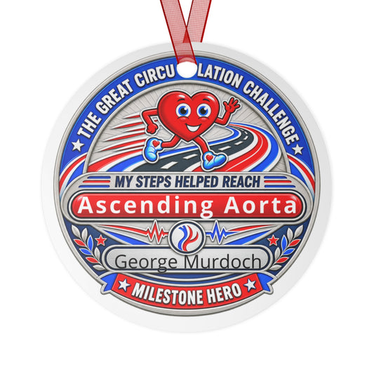 Ascending Aorta - George - Medical Metal Ornaments