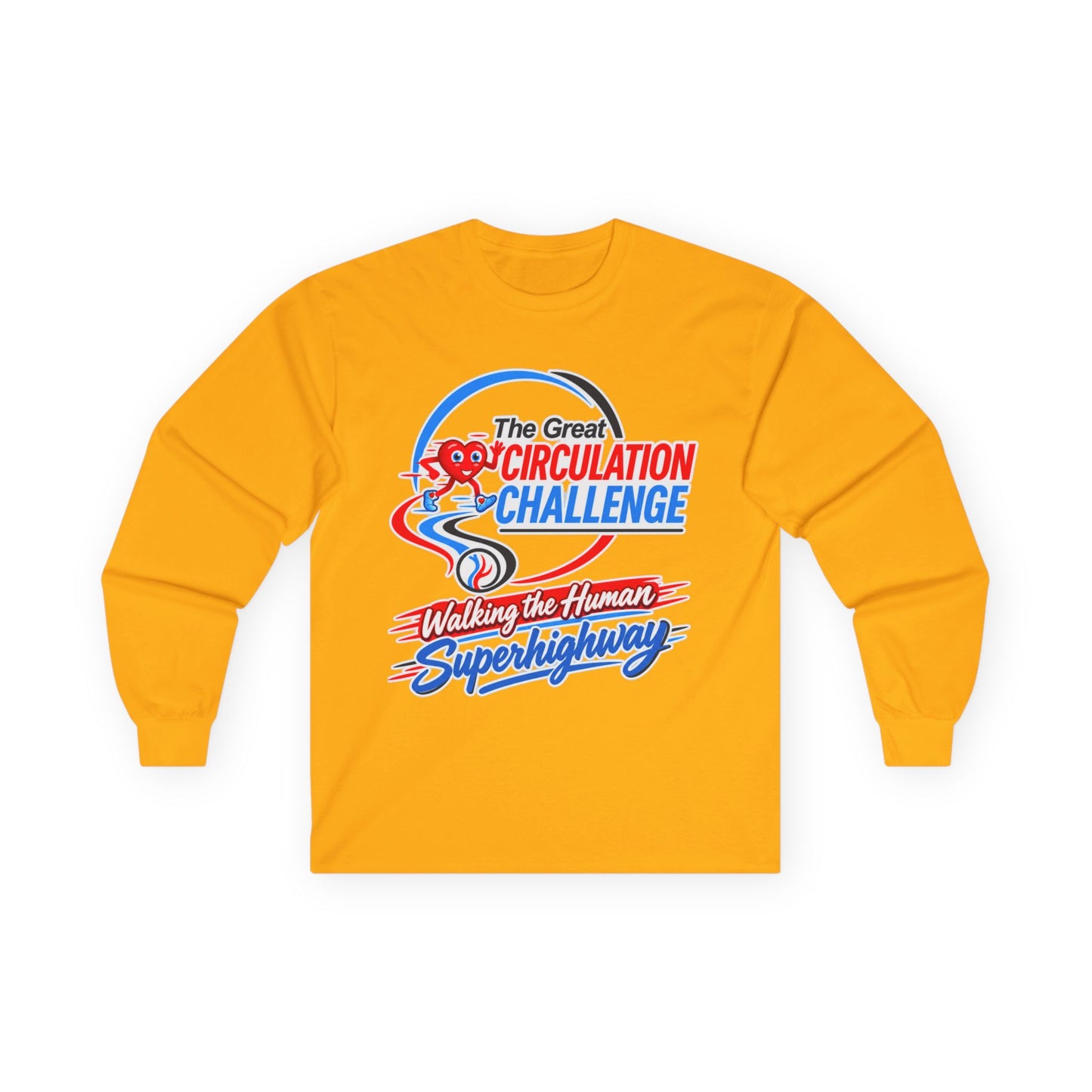 The Great Circulation Challenge Unisex Ultra Cotton Long Sleeve Tee