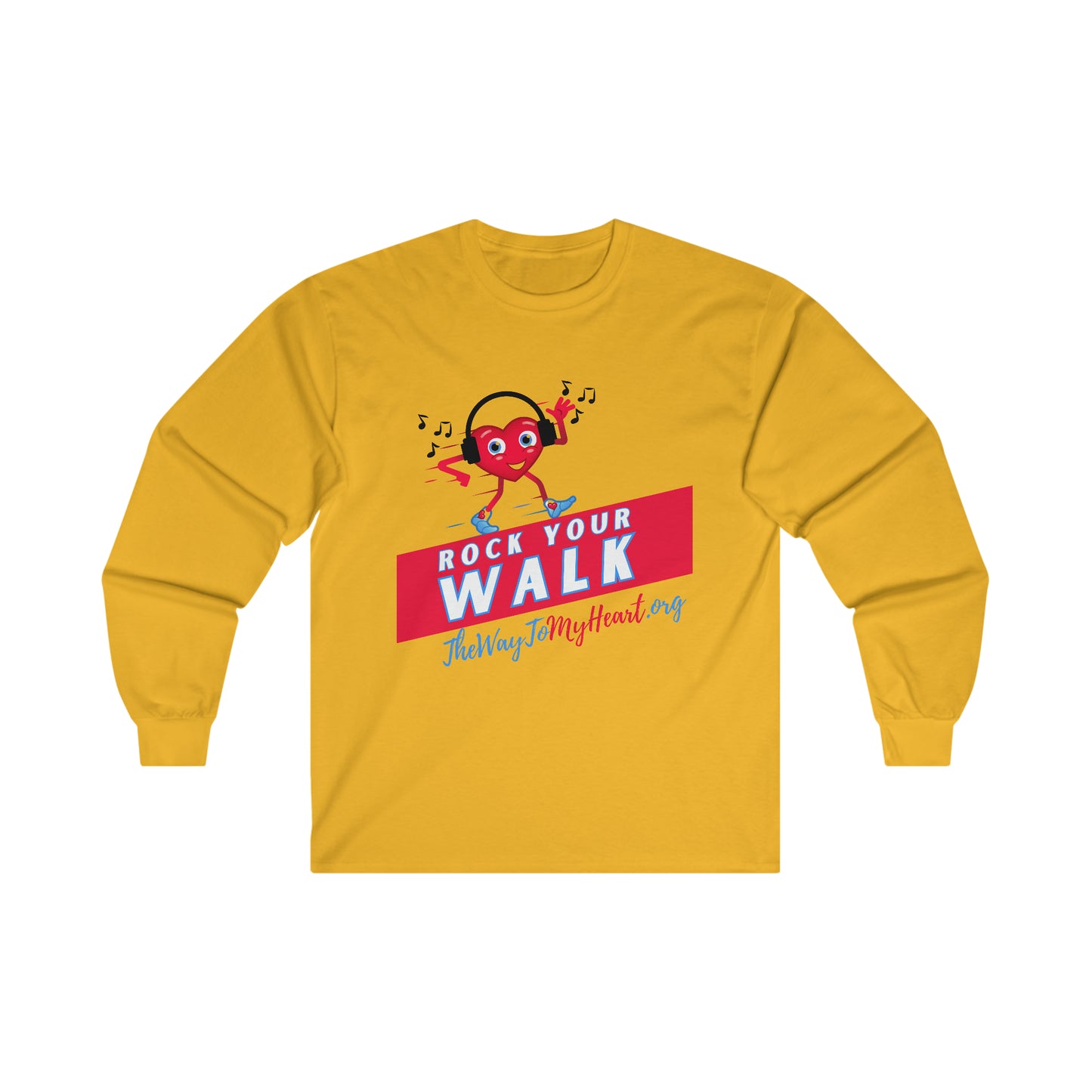 Rock Your Walk Ultra Cotton Long Sleeve Tee