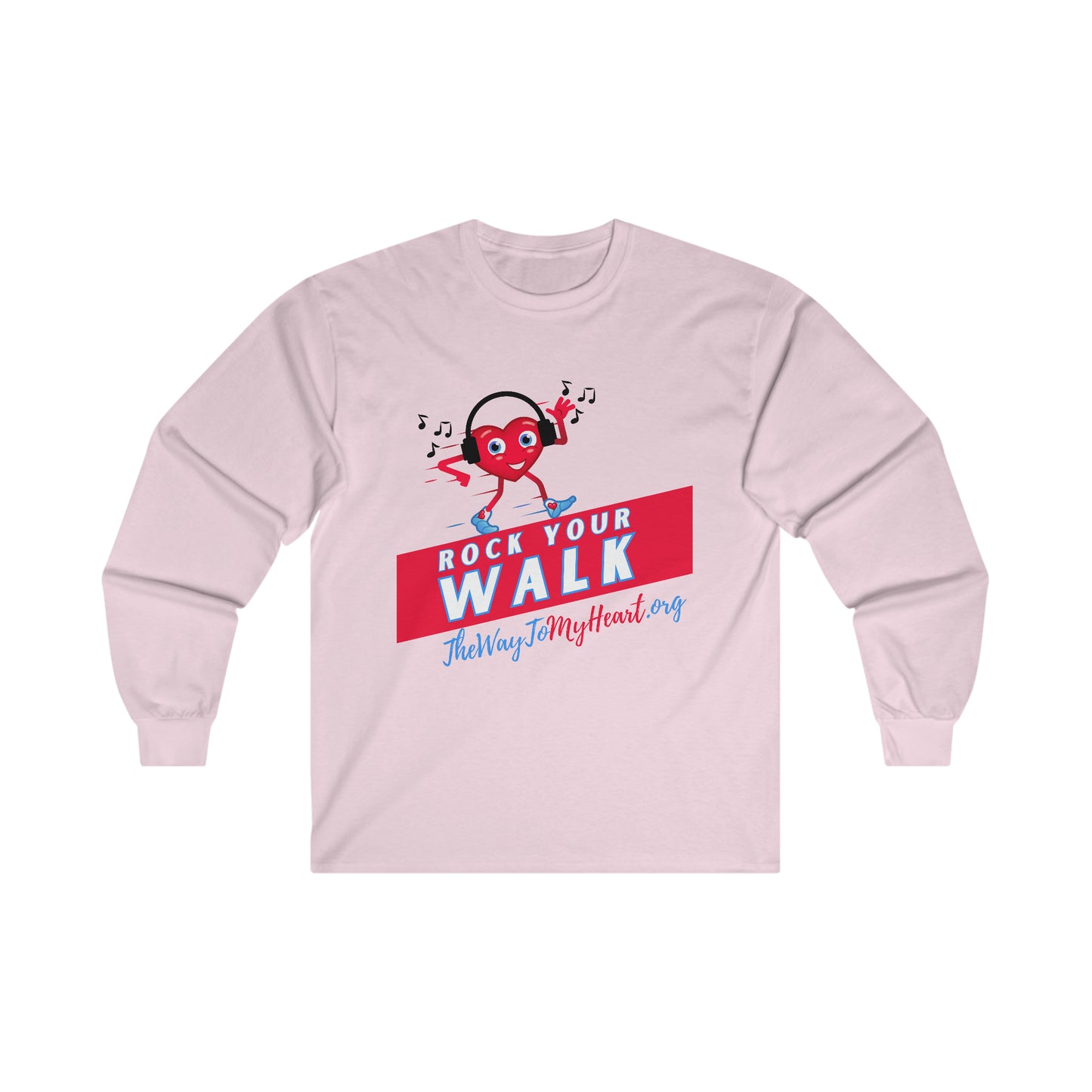 Rock Your Walk Ultra Cotton Long Sleeve Tee