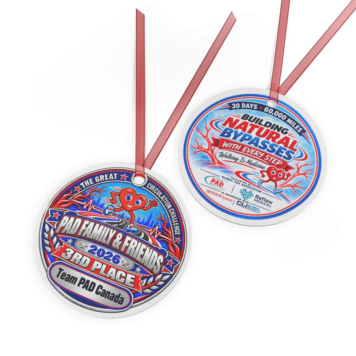 Team Canada Team Award - The Great Circulation Challenge Participation Award Medal