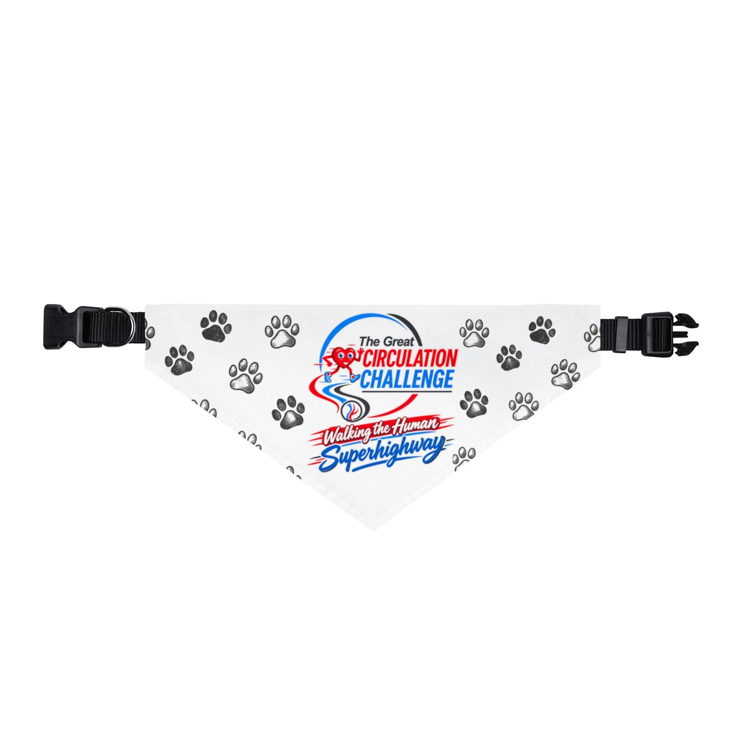 The Great Circulation Challenge Pet Bandana