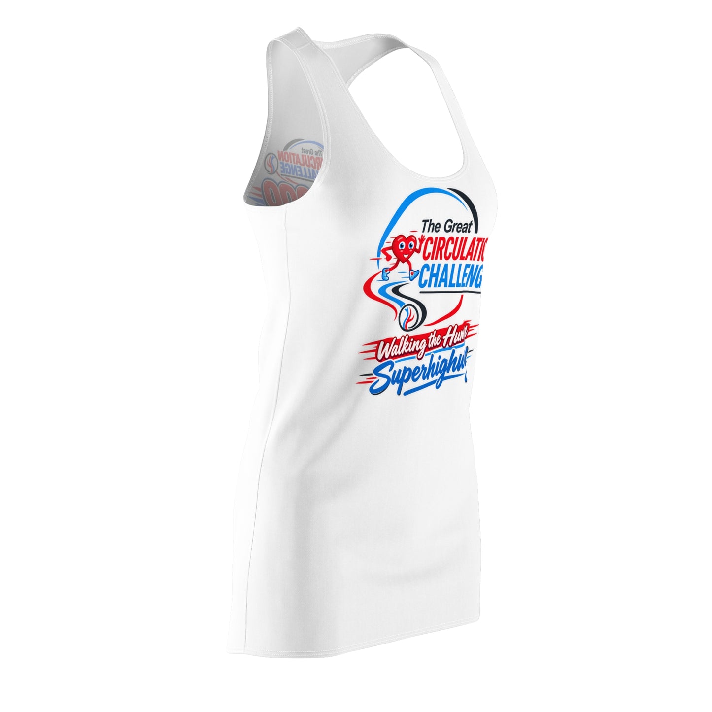 Women's Cut & Sew Racerback Dress (AOP)