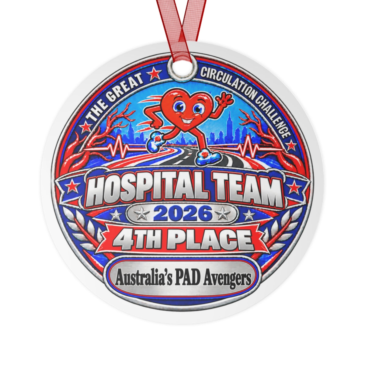 australia pad avengers- The Great Circulation Challenge Participation Award Medal