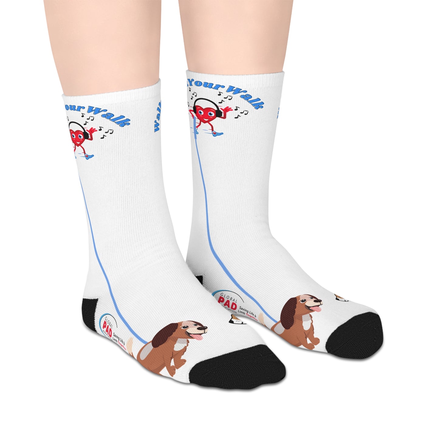 Europe - Australia - New Zealand Rock Your Walk Mid-length Socks