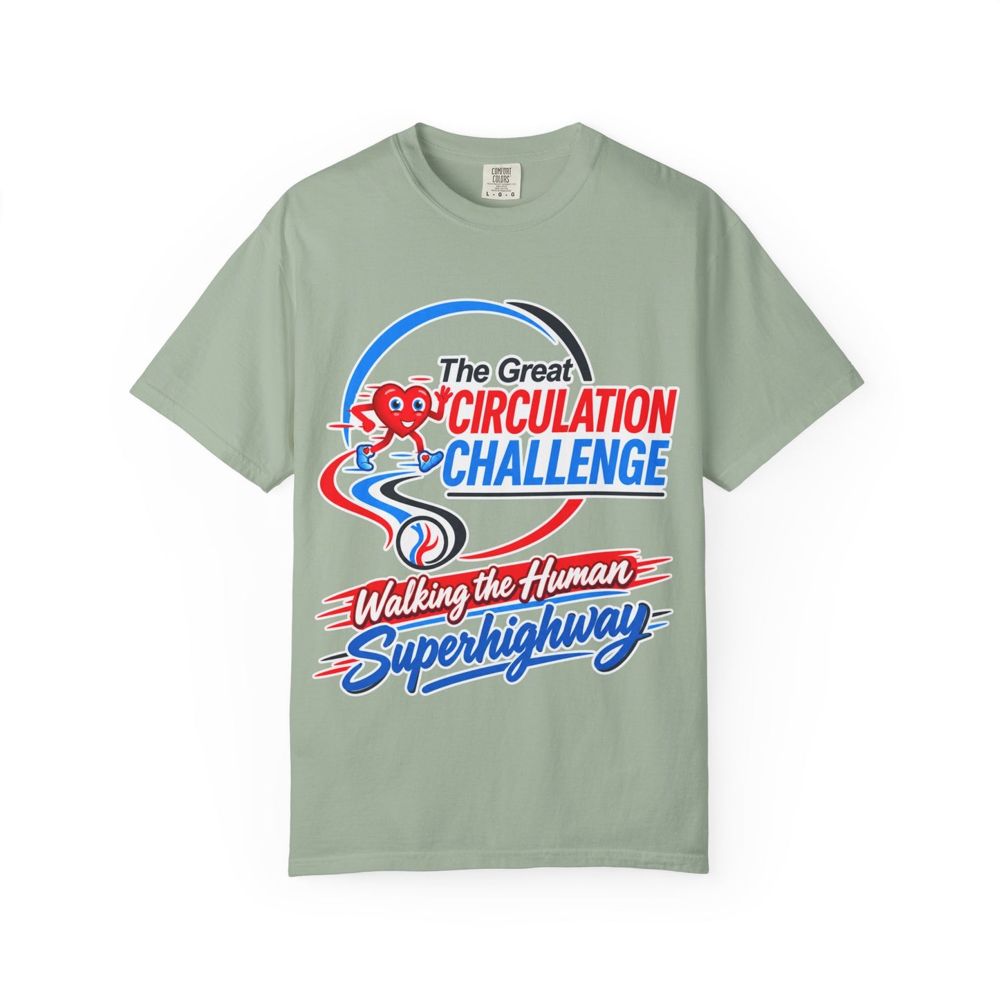 The Great Circulation Challenge Unisex Garment-Dyed T-shirt