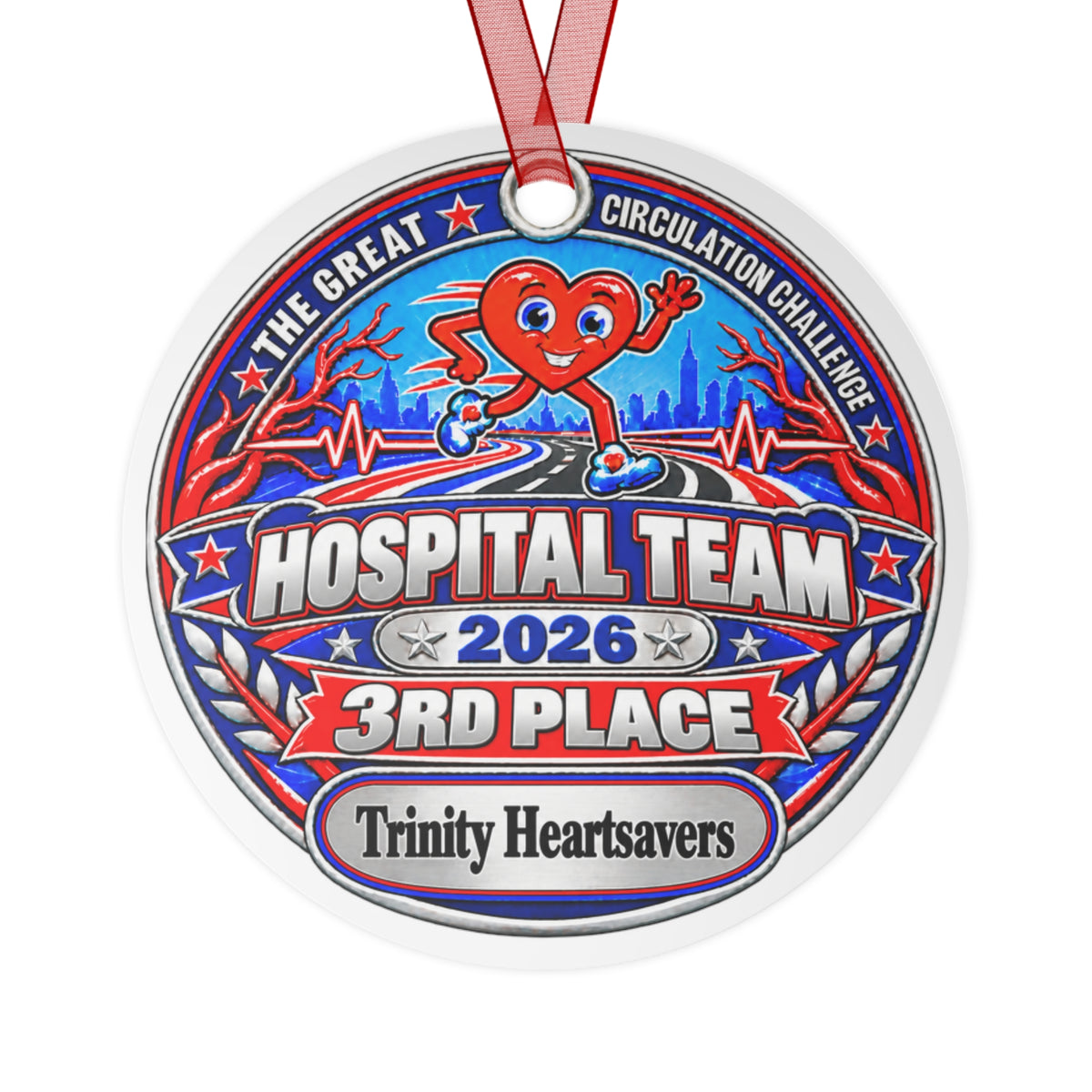 Trinity Heartsavers 3rd place - The Great Circulation Challenge Participation Award Medal