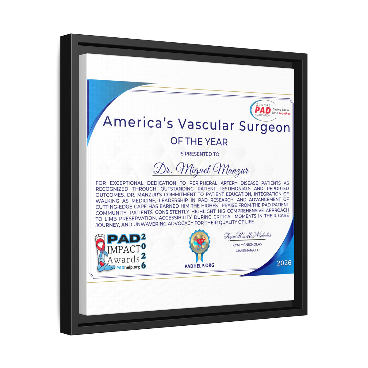 Dr Manzur Award