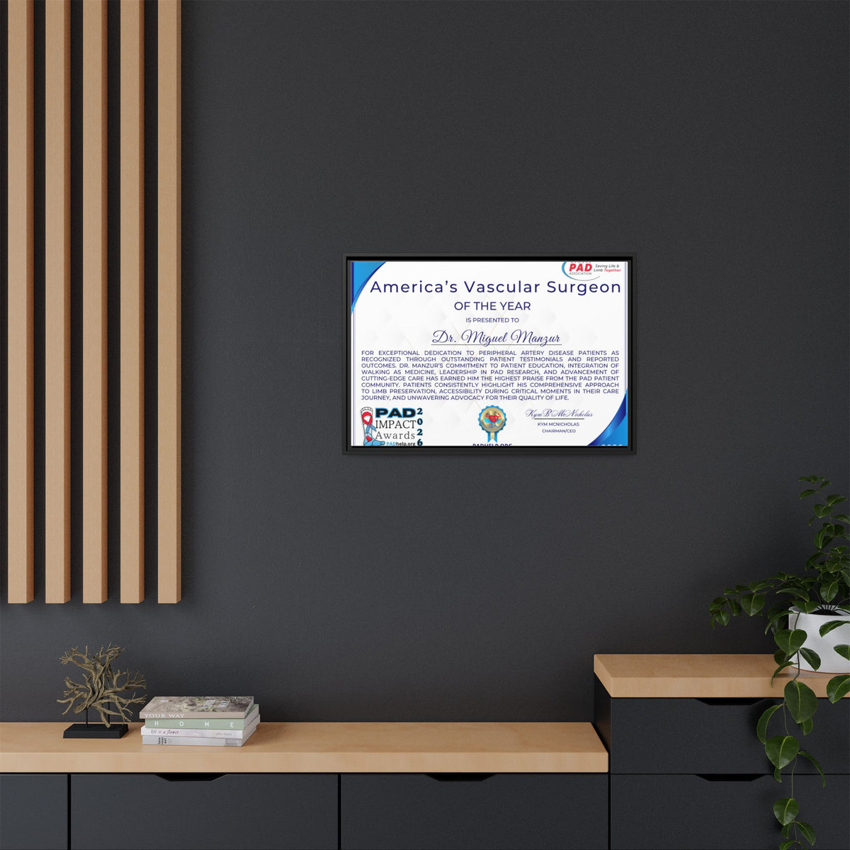 Dr Manzur Award