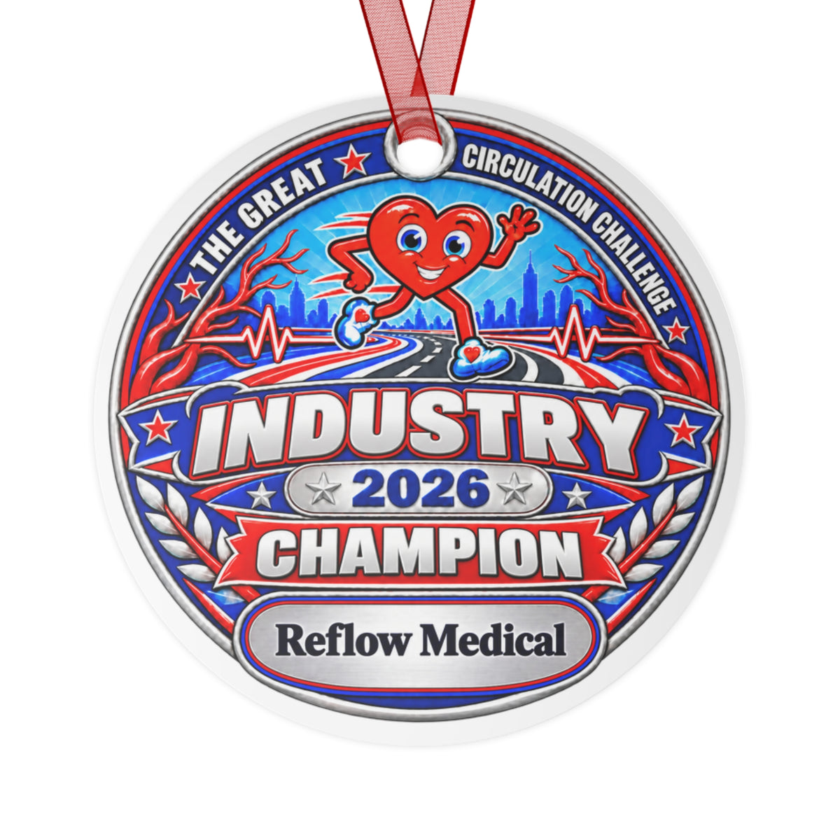 Reflow Medical - Industry Champion - The Great Circulation Challenge Participation Award Medal