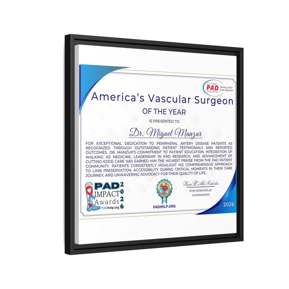 Dr Manzur Award