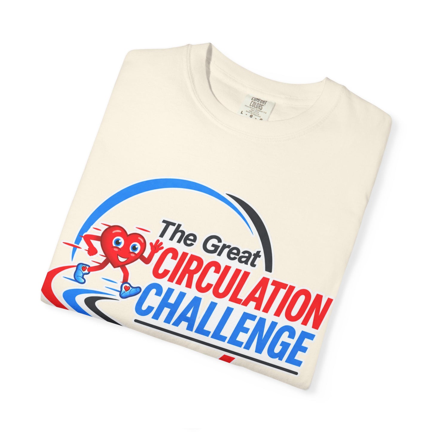 The Great Circulation Challenge Unisex Garment-Dyed T-shirt