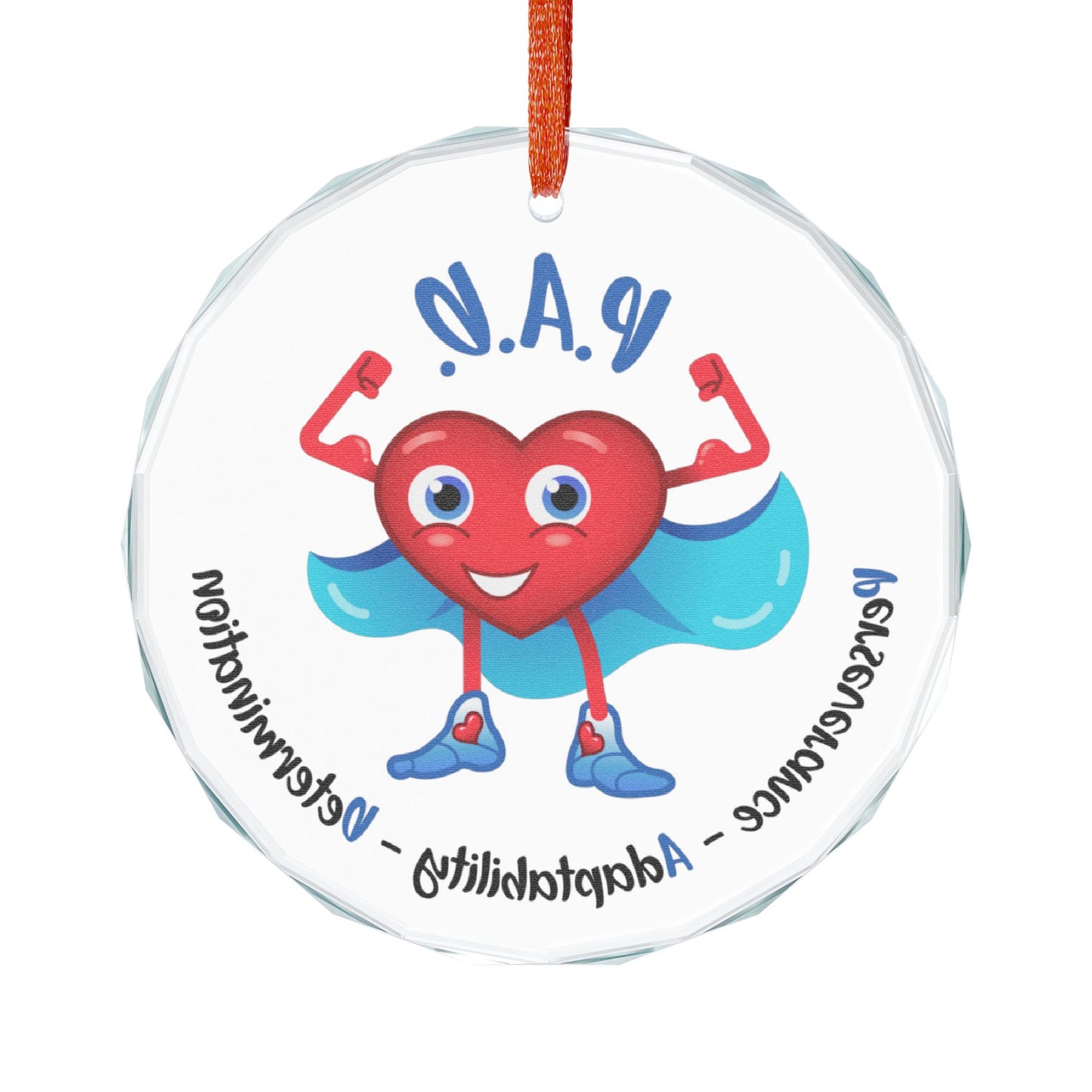 PAD Crystal Glass Ornament
