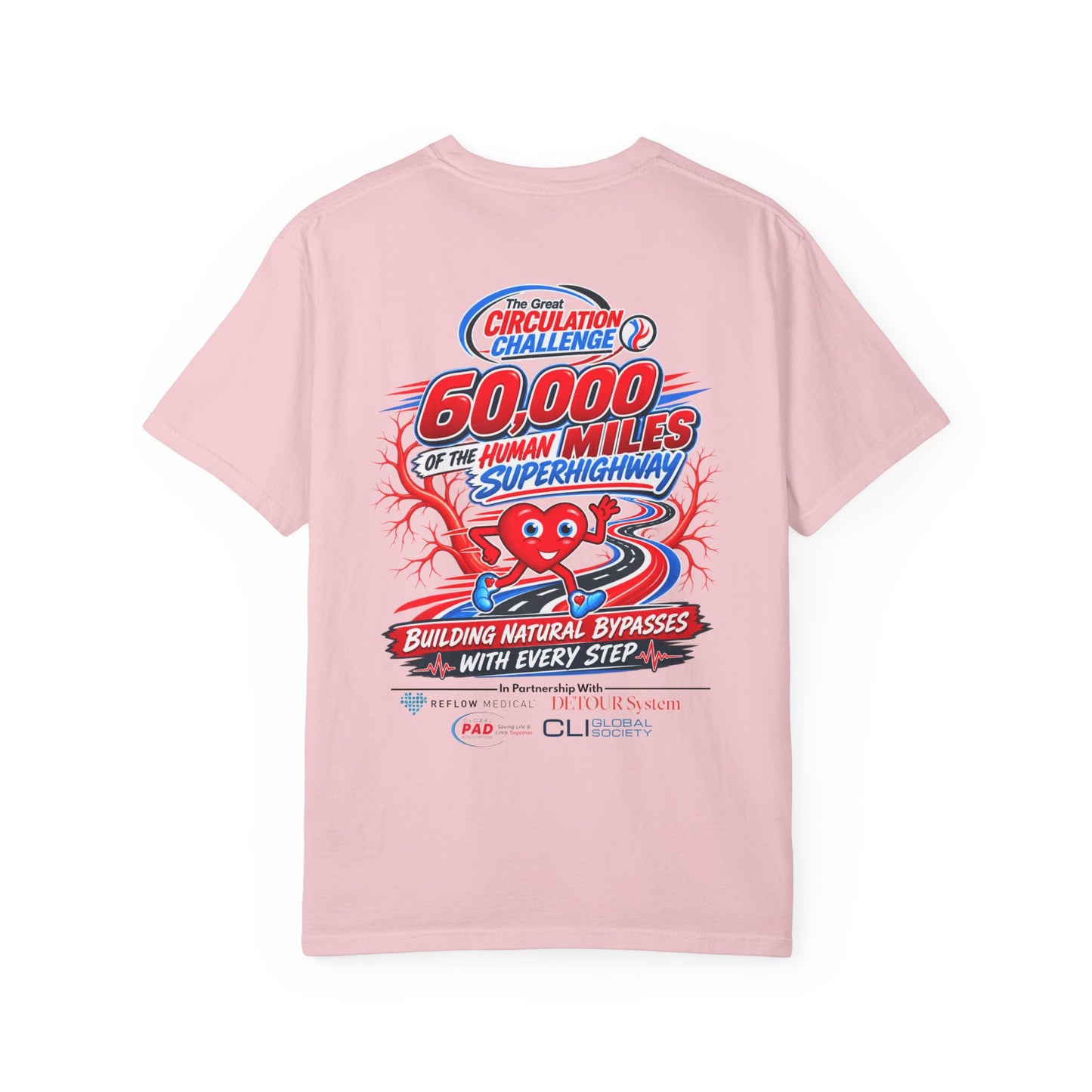 The Great Circulation Challenge Unisex Garment-Dyed T-shirt