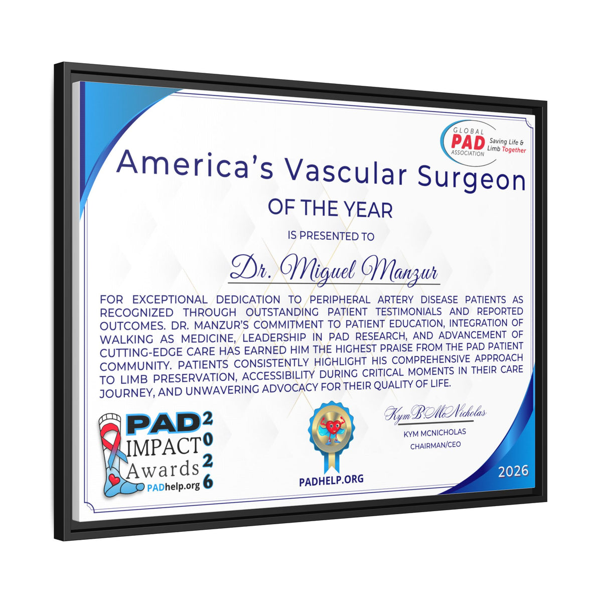 Dr Manzur Award