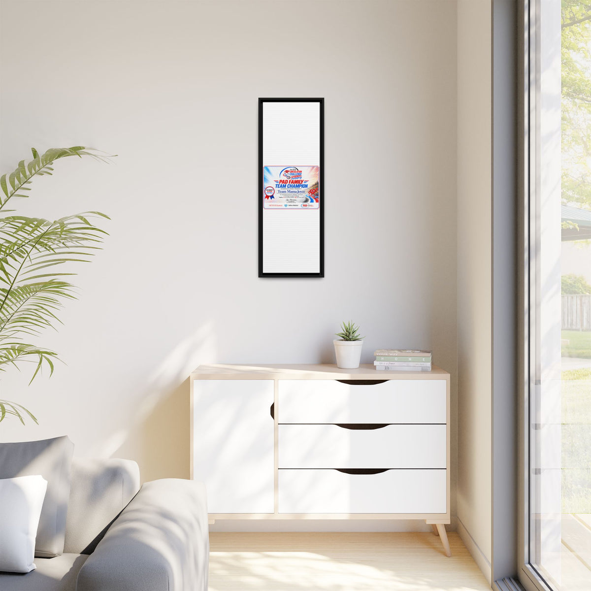 Mama Joyce - Matte Canvas, Framed (Multi-color)