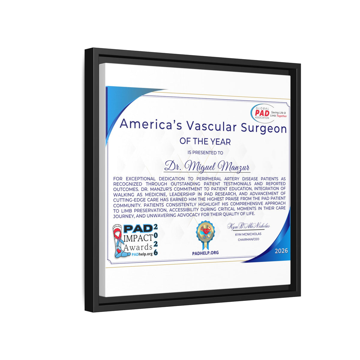 Dr Manzur Award