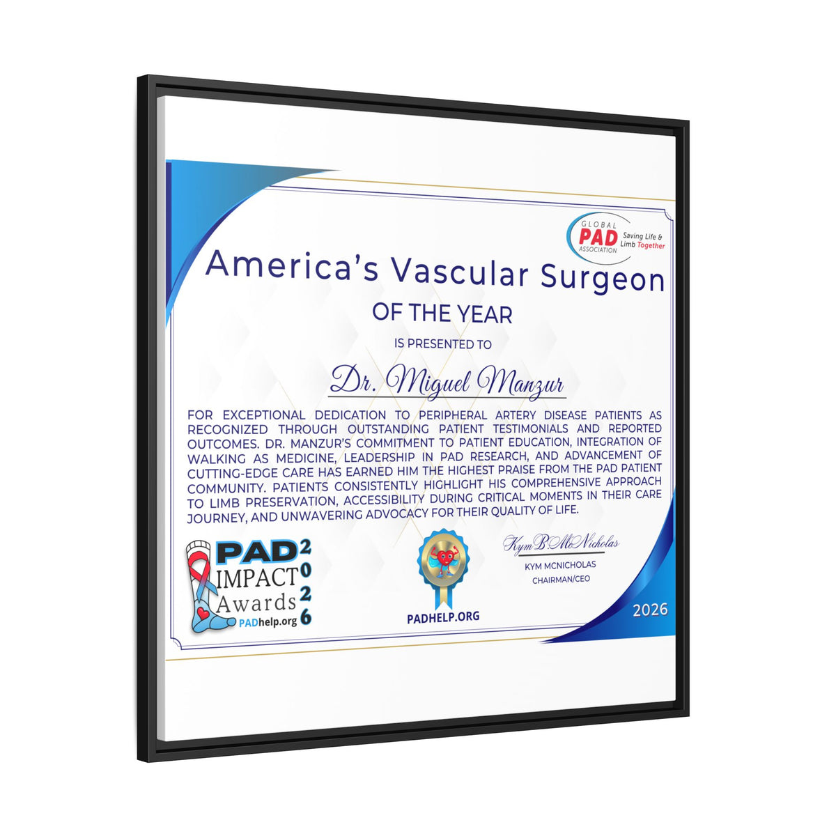 Dr Manzur Award