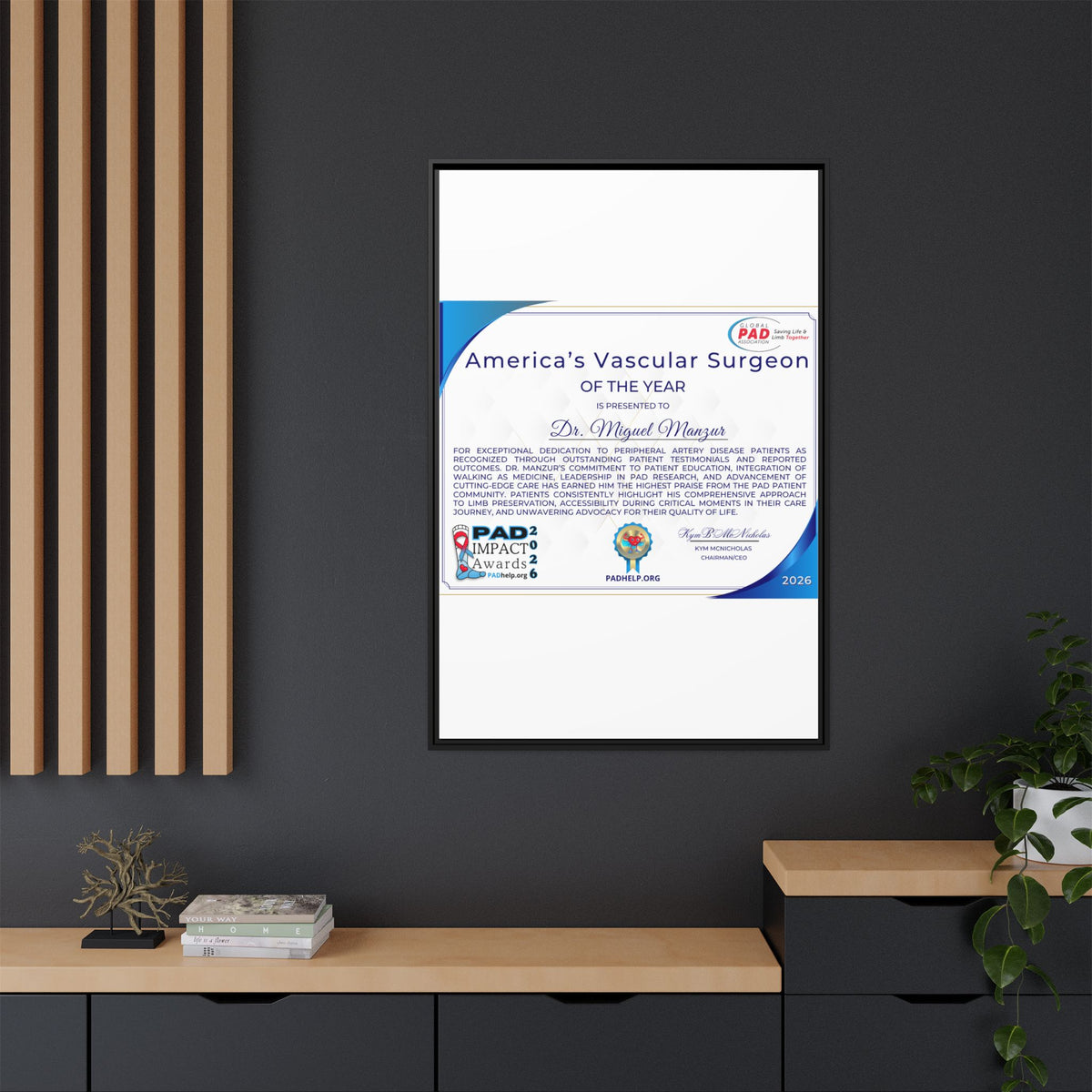 Dr Manzur Award
